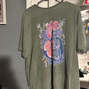 Comfort Colors Nursing Anatomy of the Heart T-Shirt